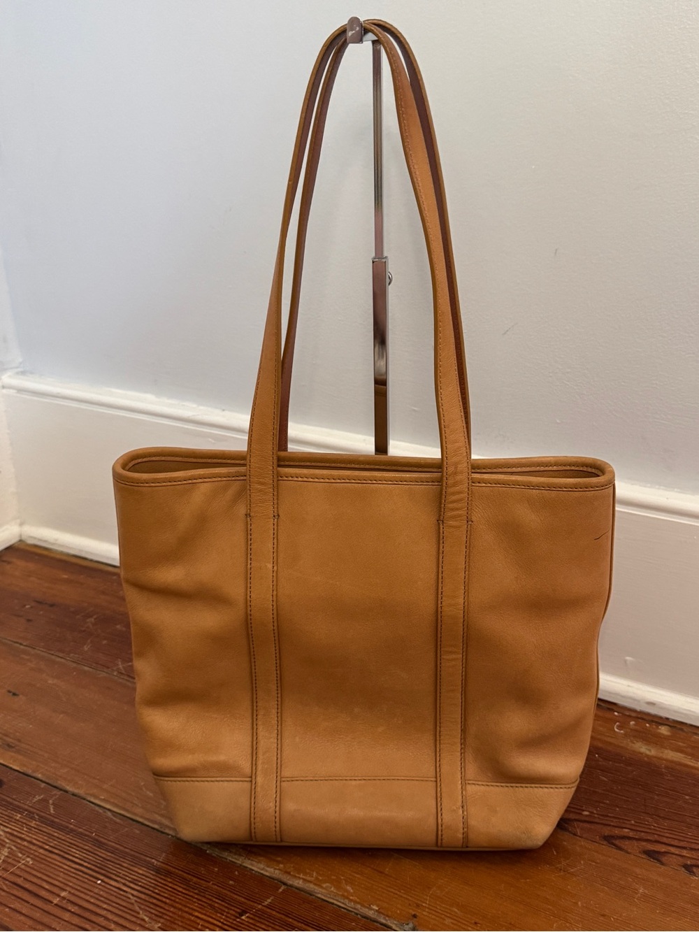 Coach Tan Leather Gallery Shoulder Bag Tote Women's B3S-5187 - Picture 2 of 16